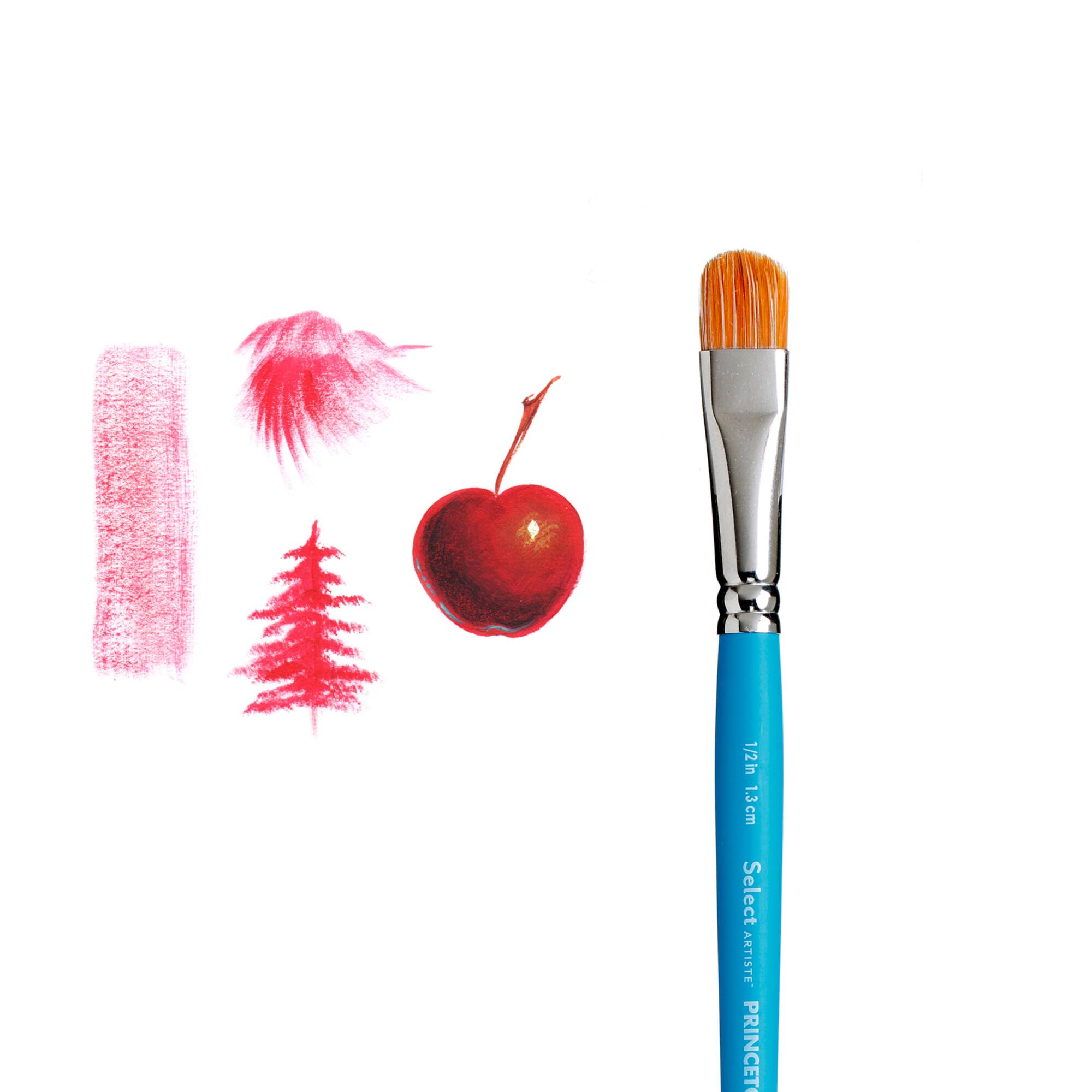Princeton™ Select™ Artiste Series 3750 Short Handle Lunar Blender Brush